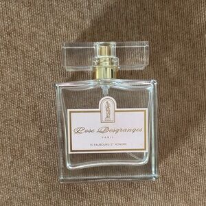 Empty Perfume Bottle - Rose Des Granges. From Paris. Great for collectors.